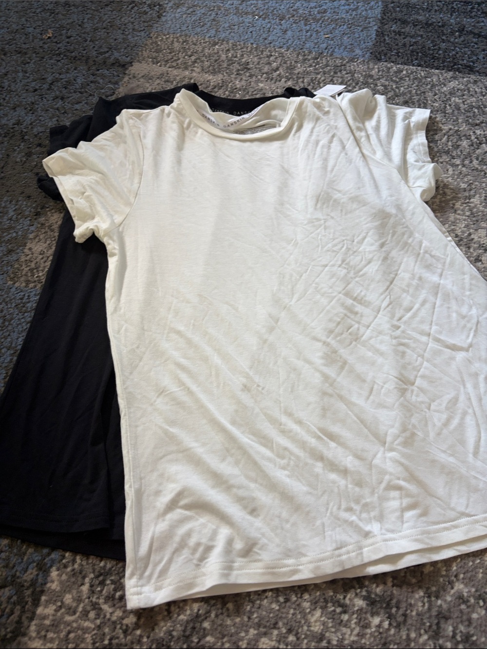 Danskin Short Sleeve Tees – White & Black - Picture 1 of 6